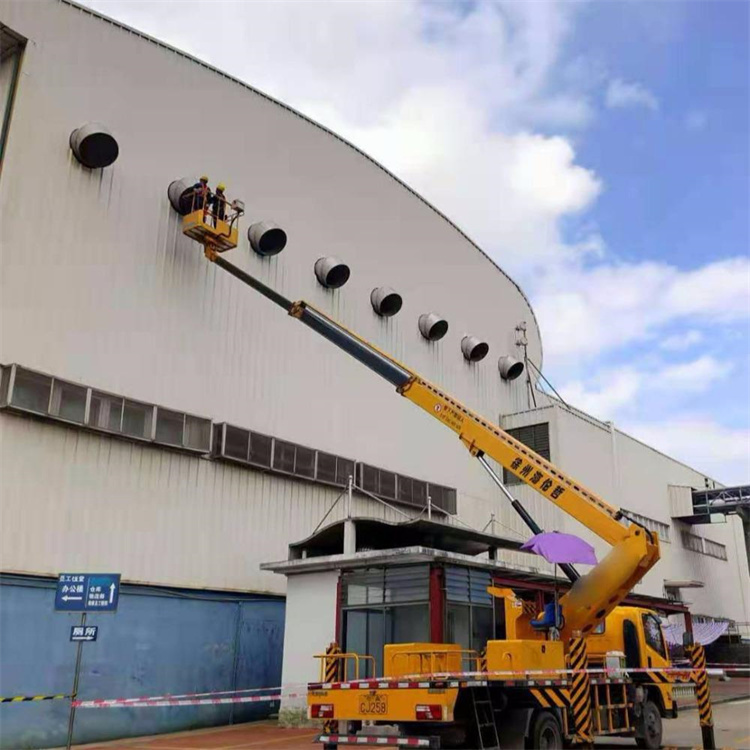 河西区街道高空作业车出租服务：专业广告牌安装解决方案